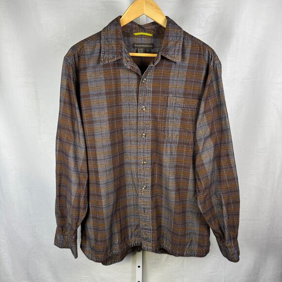 Royal Robbins Long Sleeve Button Up 100% Cotton Dress Shirt Men's Size L… - Picture 1 of 7